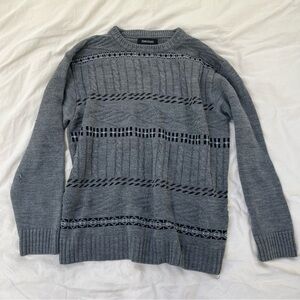 John Rams Grey Knit Sweater‎
